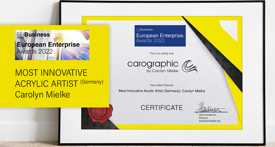 European Business News Auszeichnung für carographic