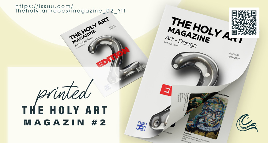 The Holy Art Magazine Nummer 2 mit carographic