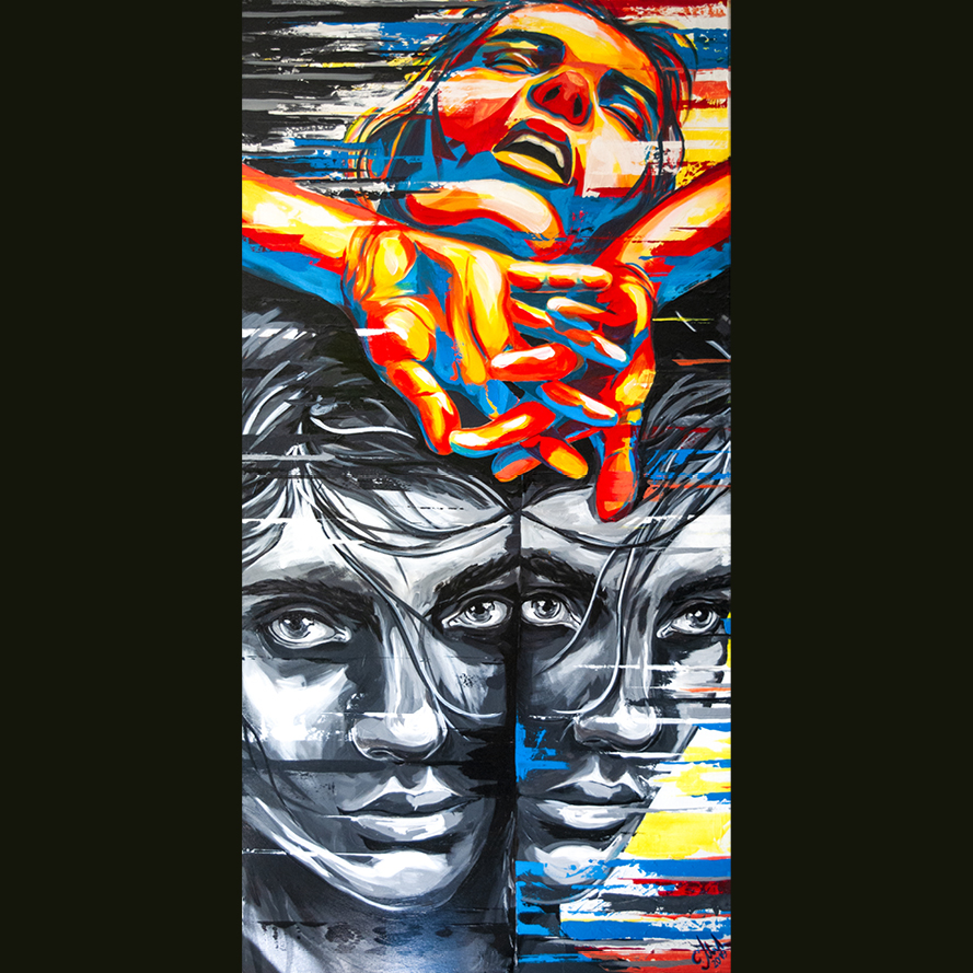 Originalkunstwerk „Kopfsache“