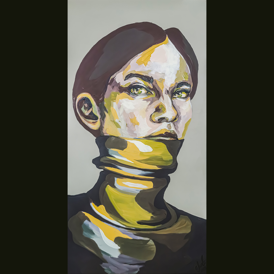 Originalkunstwerk „Kazumi Taupe“